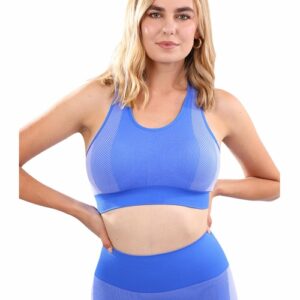 Seamless Sports Bra - Blue