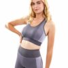Seamless Sports Bra - Grey